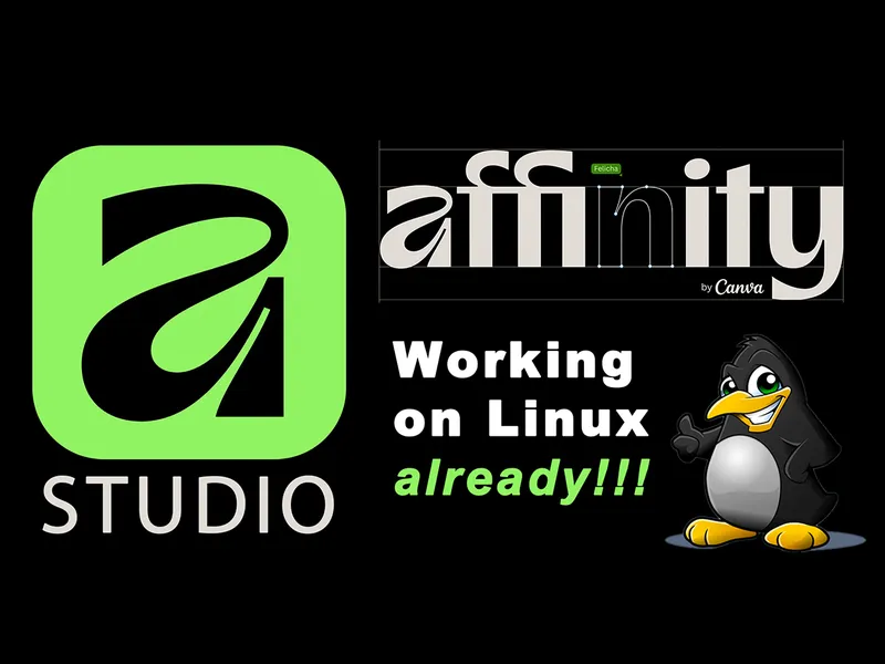 How to install Affinity Studio in Linux Mint!