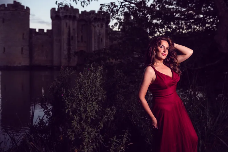 TFP Photoshoot at Bodiam Castle and first use of the outdoor Godox AD600 Strobe, photo 6