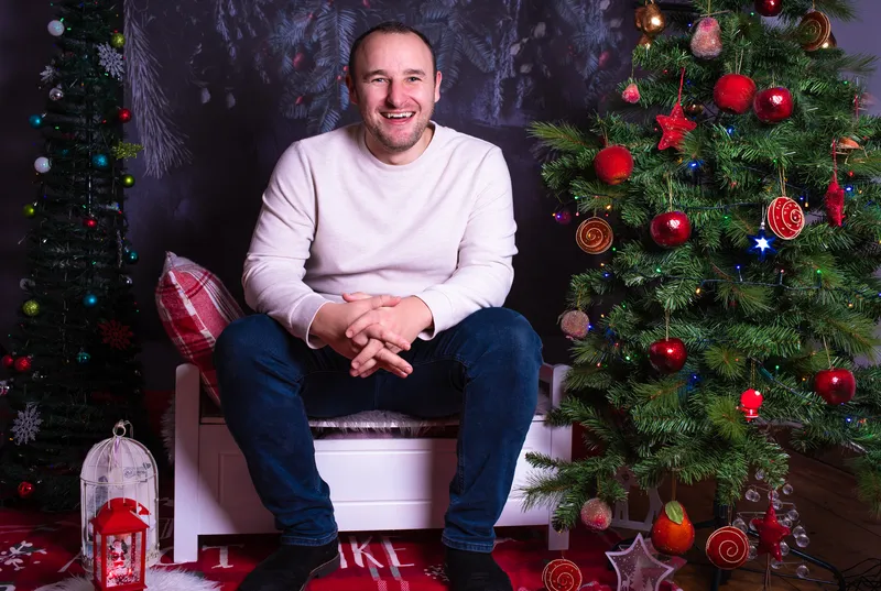 Christmas family portrait in Maidstone studio, photo 3