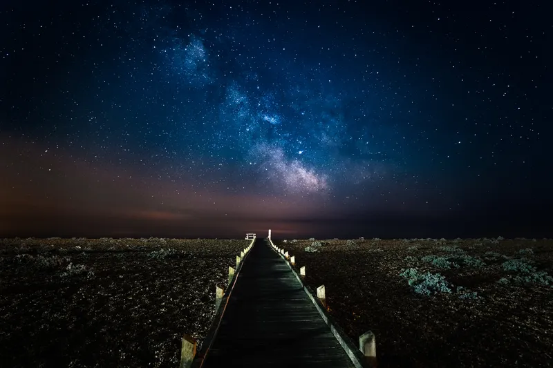 Milky Way Pathway Dungeness