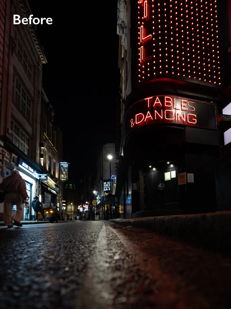 Adding Blade Runner vibes to a London city photography session., photo 3