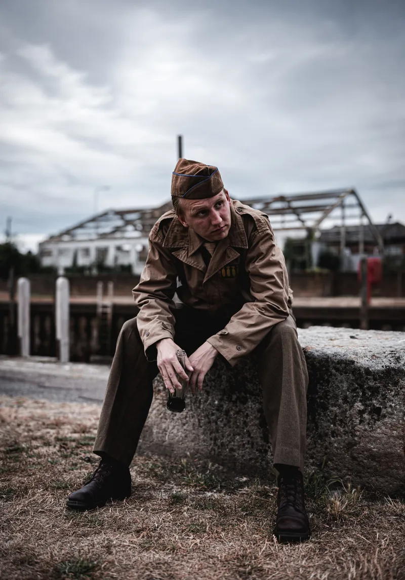 World War 2 themed cosplay photoshoot, photo 2