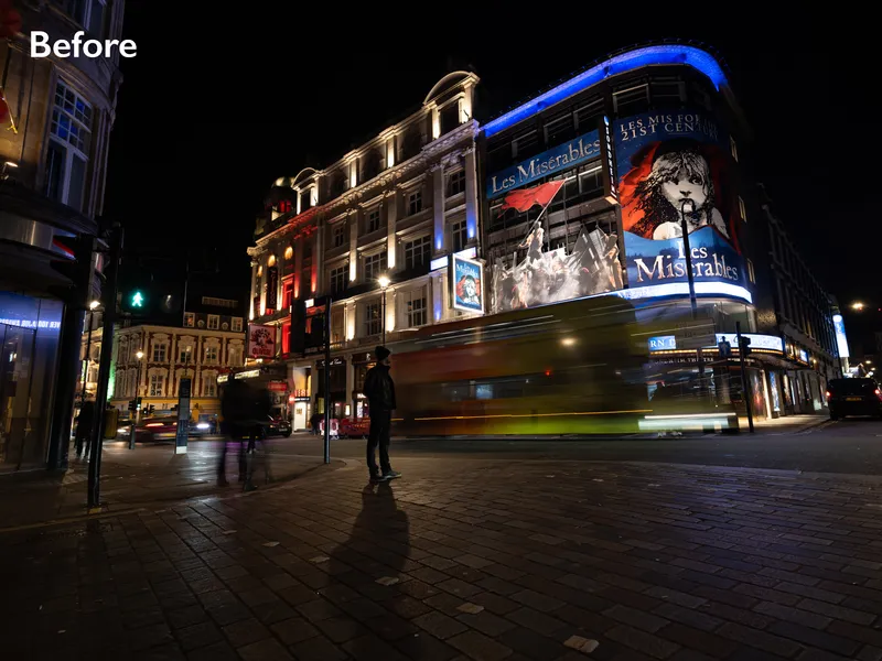Adding Blade Runner vibes to a London city photography session., photo 1