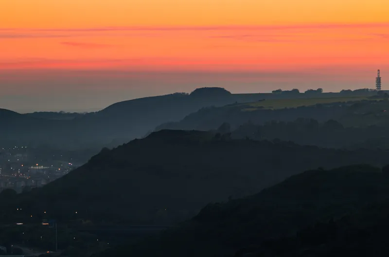 Sunset Folkestone